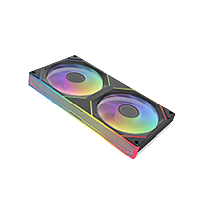 Auracool 240mm 正反轉ARGB無限鏡風扇