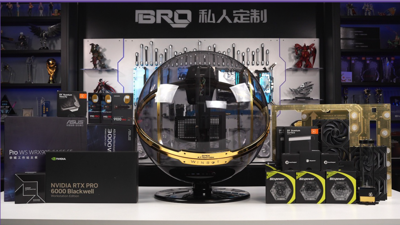 【Media】「BRO」This $32,000 RTX 5090 Custom PC Belongs in a Museum #pcbuild