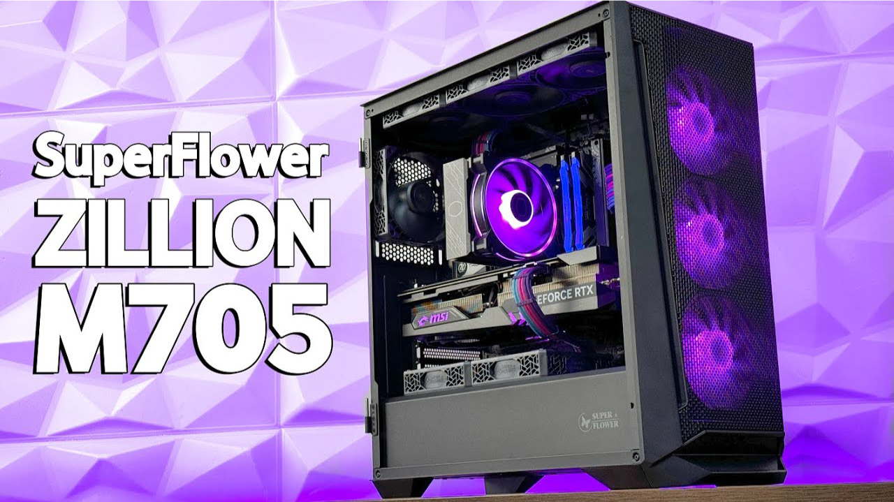 【Media】SuperFlower ZILLION M705 - Solid Budget Case!