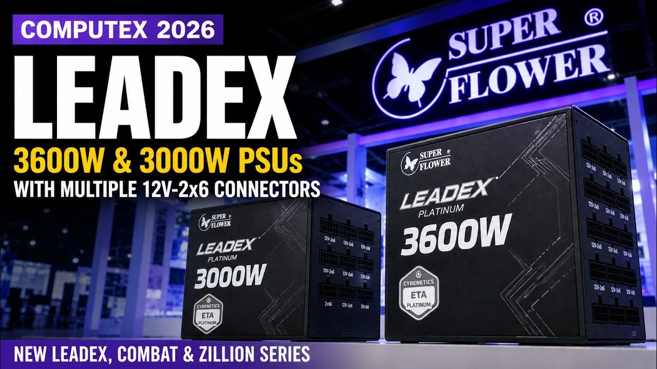 【Media】Hardware Busters-Super Flower at Computex 2026